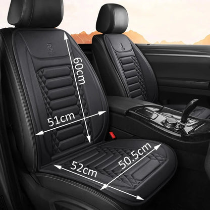 1/2 pièces hiver chauffé housse de siège de voiture 12V chauffage plus chaud coussin de siège de voiture Auto universel siège de voiture protecteur cape couverture tampons ensemble