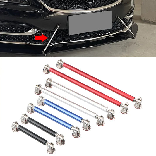 Kit universel de barre de Support de becquet de séparateur de lèvre de pare-chocs avant et arrière de voiture, tige décorative pour BMW E90 Golf 5 6 7 Passat B6 B8 Peugeot
