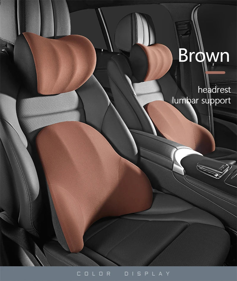 Oreiller cervical électrique pour voiture, vibration valide, support de voiture intelligent, coussin lombaire, siège, sauna, repos du dos