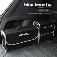 Boîte de rangement de coffre de voiture, sac de rangement pliable de grande capacité pour BYD Atto 3 Yuan Plus Han Tang EV F3 E6 Dmi Song F0 Qin Pro G3 I3