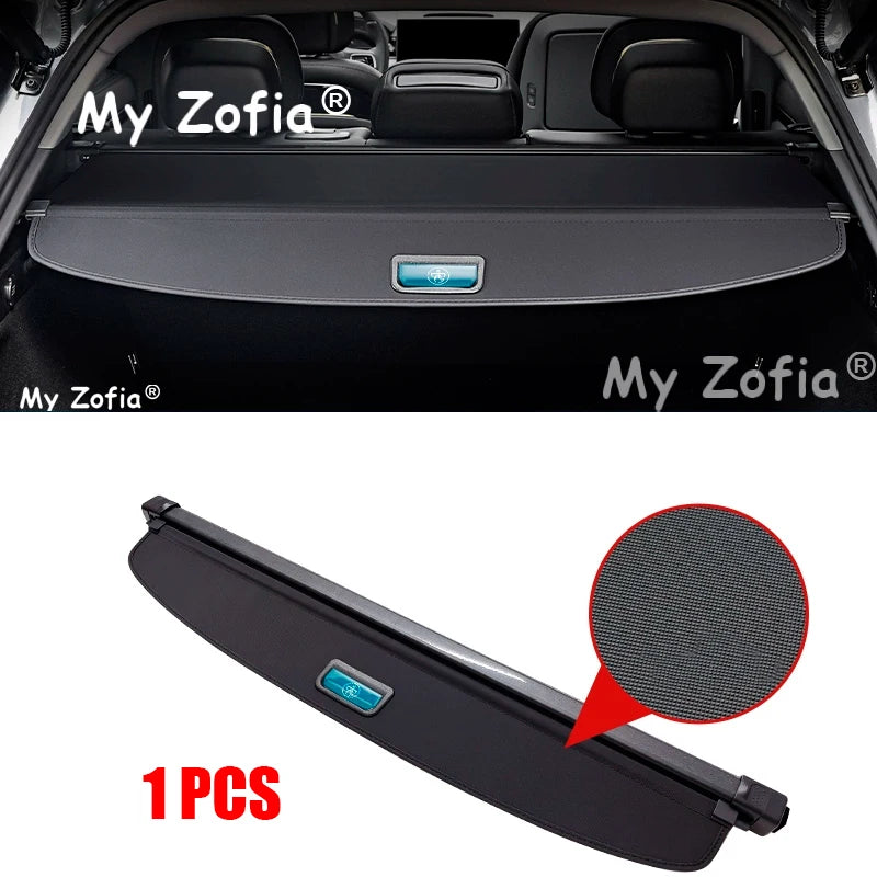 Housses de coffre de voiture pour Zeekr 7x2025 2026, rideau de bagages, abri, cloison de confidentialité, porte-paquets rétractable, accessoires