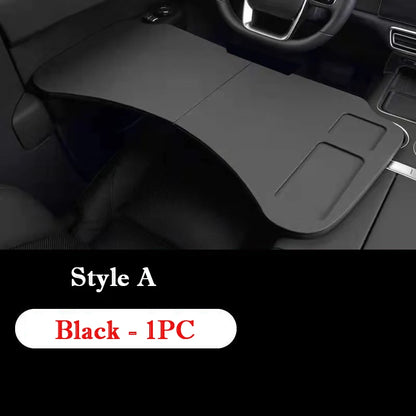 Food Tray Table Eating Drinks Tray Holder For Xpeng G6 G9 P7 P7i X9 Foldable Car Steering Wheel Tray Table High Stability Strong