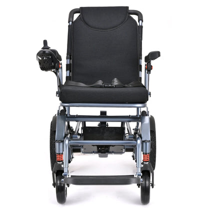 Fauteuil roulant électrique motorisé en aluminium, Joystick léger et Portable automatique, fauteuil roulant électrique pour personnes âgées handicapées