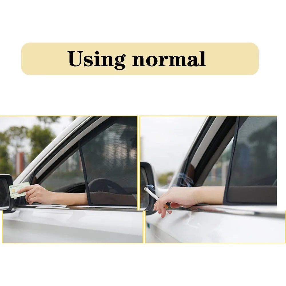 Pare-soleil magnétique pour voiture BYD YangWang U8 2023 2024, cadre de pare-brise avant, rideau pour fenêtre latérale arrière de bébé, bouclier pare-soleil