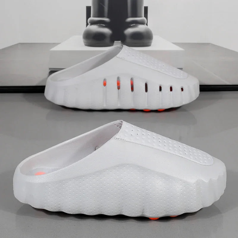 Chaussures de plage pour hommes de marque, sandales d'été antidérapantes, claquettes A001 2026, chaussures de plage pour hommes, pantoufles pour hommes