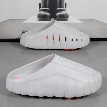 Chaussures de plage pour hommes de marque, sandales d'été antidérapantes, claquettes A001 2026, chaussures de plage pour hommes, pantoufles pour hommes