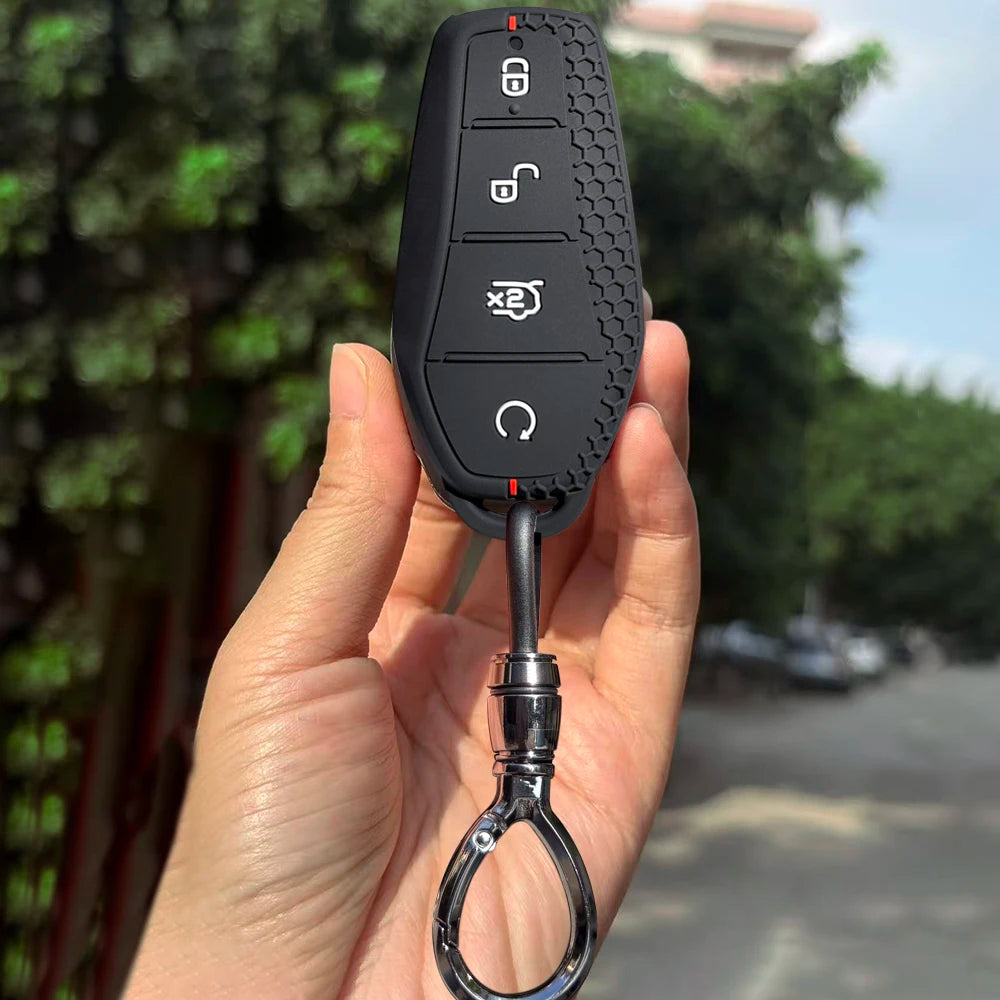 Étui en Silicone pour clé BYD Atto 3 Qin Plus Sealion 6 DM-i Dolphin Song L DM-i Han L Tang