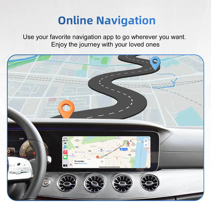 Kit de rénovation automatique sans fil CarPlay et Android, boîtier décodeur, Interface CarPlay pour système Mercedes Benz NTG 6.0 MBUX 2019 +