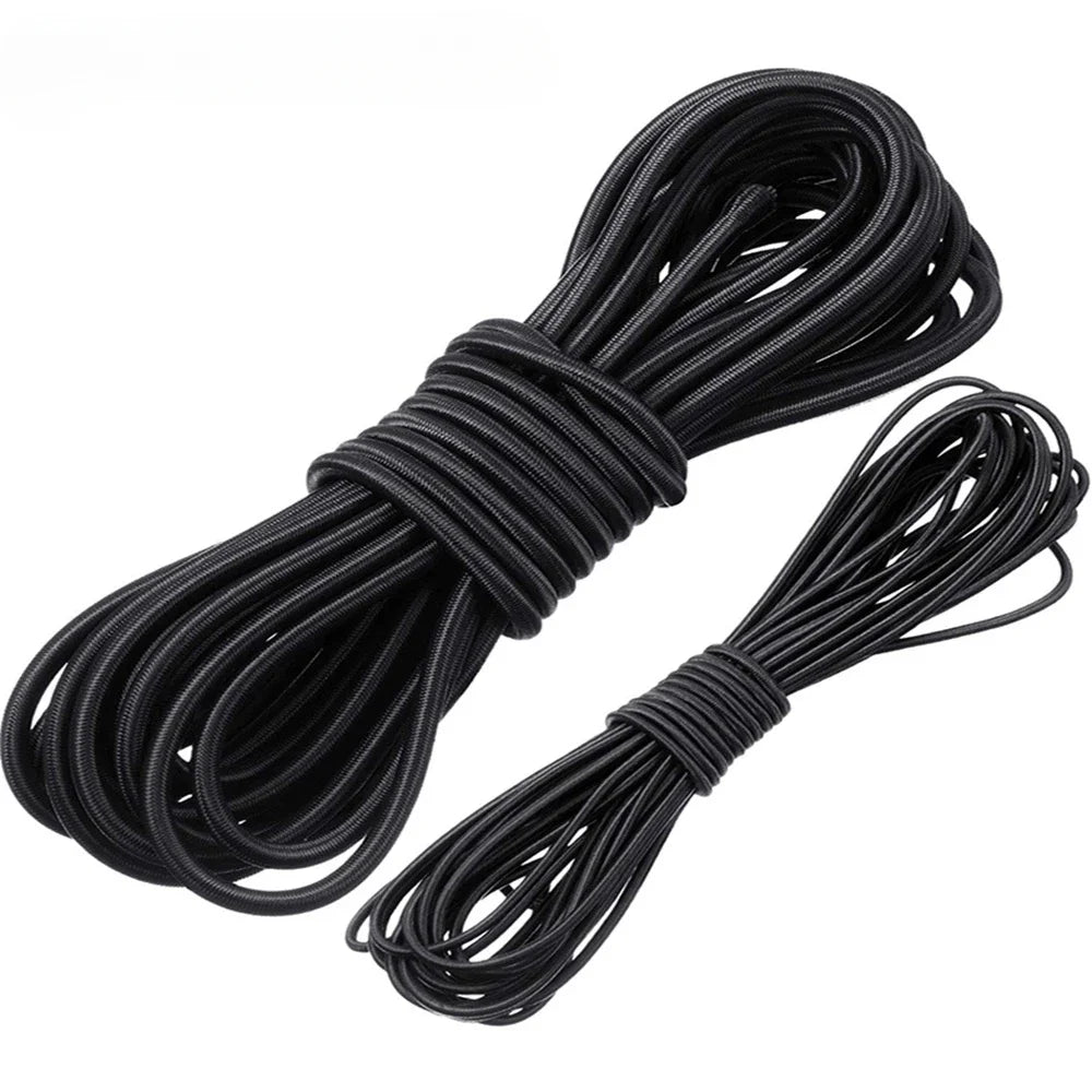 3/4/5/6/8MM noir fort cordon élastique élastique couture vêtements artisanat fournitures bande élastique élastiques corde bandes accessoires