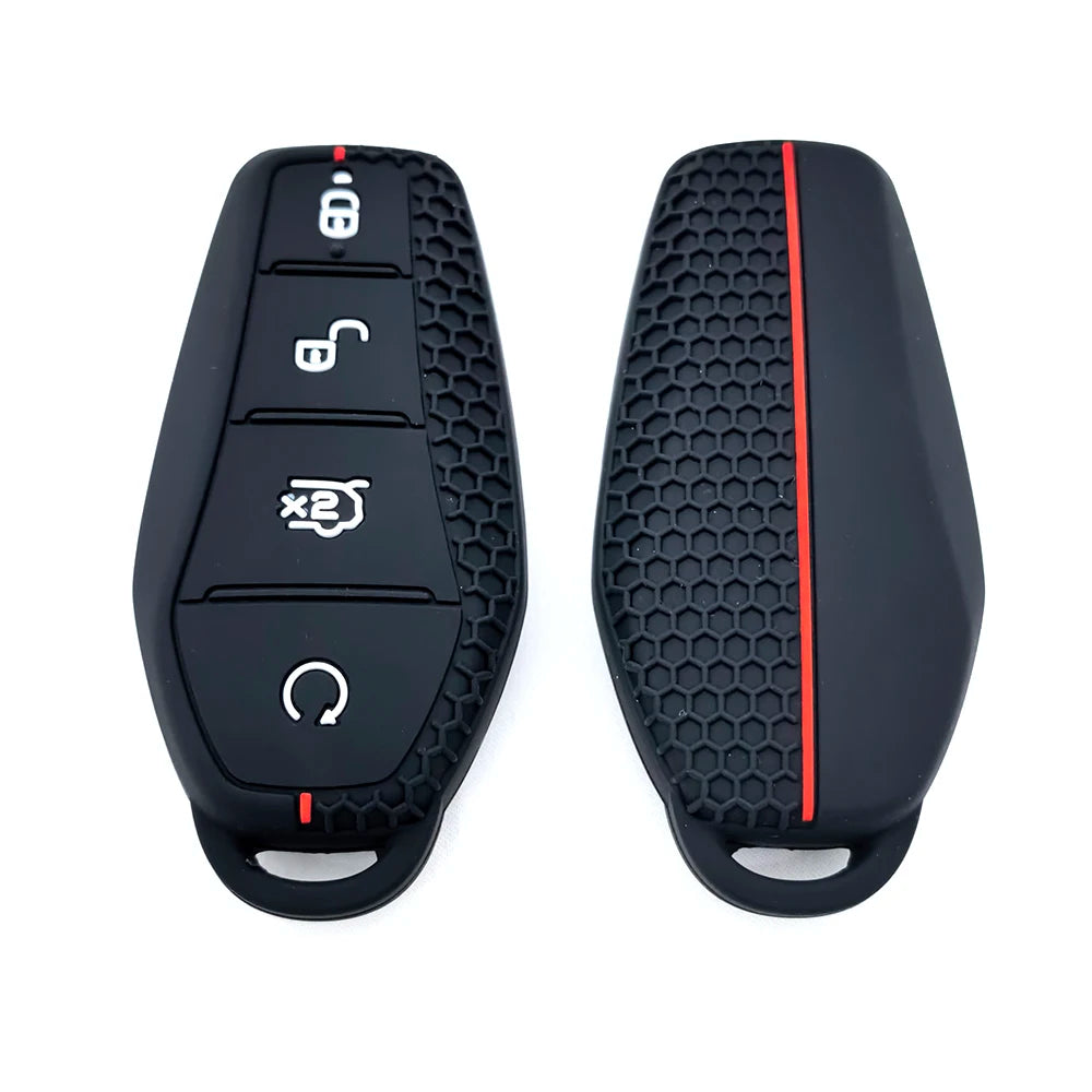 Pour BYD Atto 3 Han EV Dolphin Song PRO Max Tang DM Yuan Dolphin E2 Qin PLUS nouveau support en Silicone chaîne porte-clés housse de clé de voiture