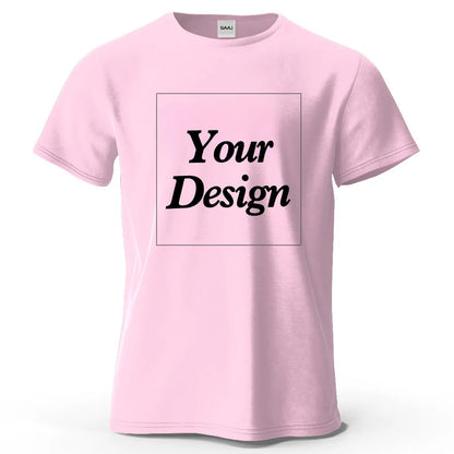 T-shirt personnalisé t-shirt personnalisé t-shirt personnalisé bricolage imprimer votre photo marque Logo texte hommes femmes 100% coton cadeau Premium