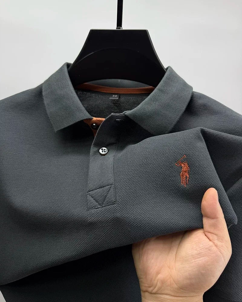 Marque haut de gamme 100% coton manches courtes polo shirt hommes été mode Designer nouveau poney broderie Casual t - shirt mode hommes