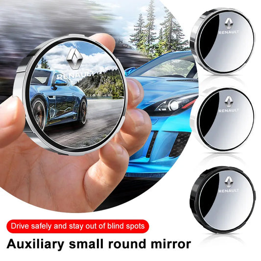 Rétroviseur auxiliaire réglable à 360 degrés pour voiture, 2 pièces, pour Renault Koleos Clio Laguna 2 Megane 2 3 Duster Logan