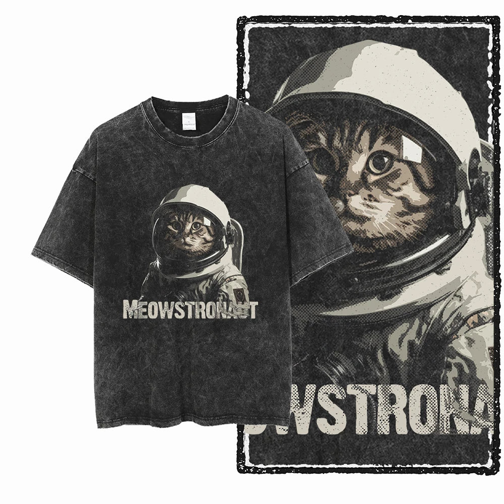 U1 STREE THEME graphique exclusif unisexe coton lavé à l'acide t-shirt Cool Vintage Streetwear hommes t-shirts grande taille t-shirt pour hommes