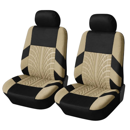 Ensemble de housses de siège de voiture universelles, 2/5 pièces, adaptées à la plupart des housses de voiture avec détails de pneus, adaptées aux housses de siège indépendantes, protection des sièges