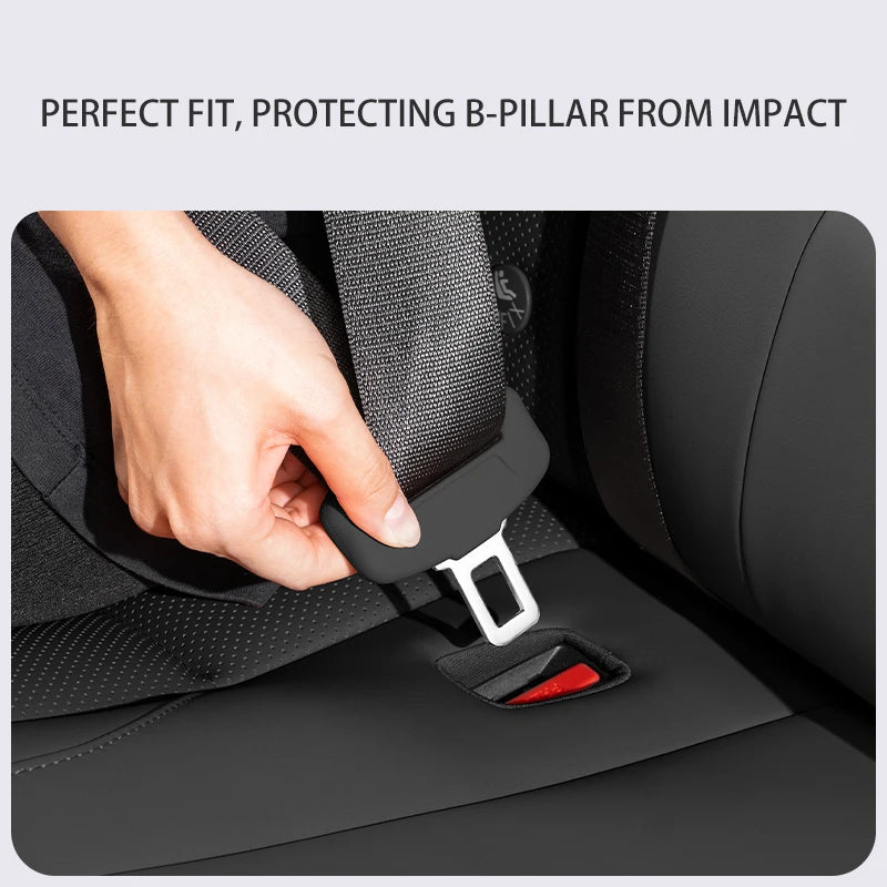 Housse de protection en Silicone pour boucle de ceinture de sécurité BYD Atto 3/Dolphin/Seagull/Seal/Yuan up/Qin Plus /Song Plus EV DMI
