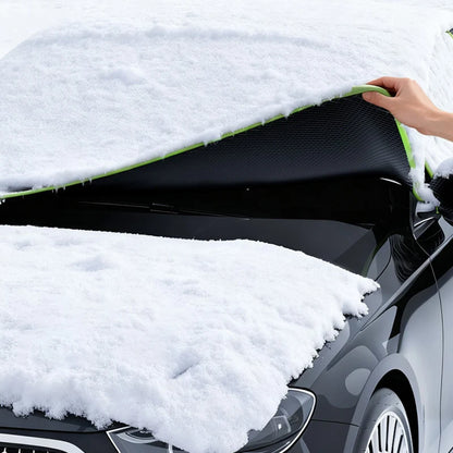 Pare-brise de voiture couverture de neige hiver extérieur fenêtre de voiture bouclier de neige Anti glace/neige/gel pare-brise couverture de protection étendue
