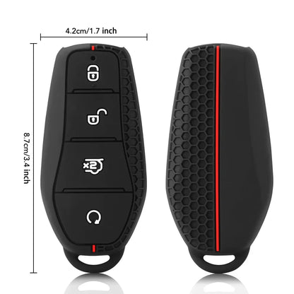 Étui porte-clés en Silicone pour BYD SEAL Atto 3 Han EV, dauphin levé Tang Dm Qin PLUS Song Pro MAX Yuan, accessoires