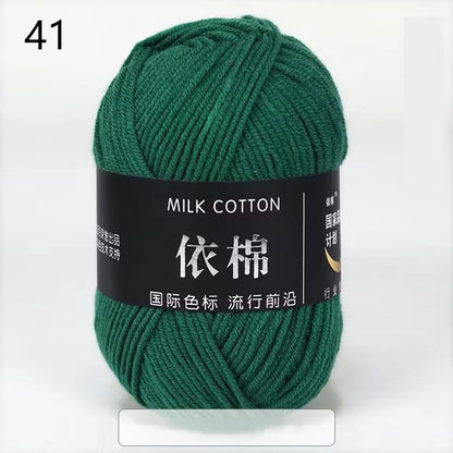 Nouveau 10 pièces série rose fil lait coton fil combinaison Crochet tricot fil ensemble pour bricolage à la main artisanat pull écharpe tricot