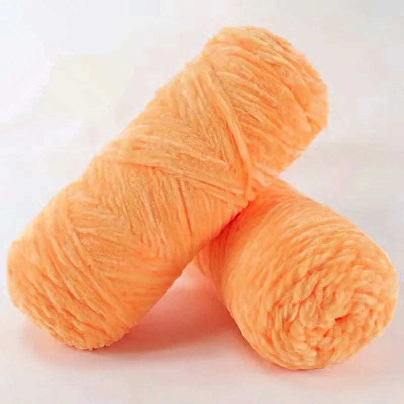 Fil de velours doux en chenille pour modules ogo 1, fil de peluche DolDave Baby, accessoires Amigurumi, bricolage, 100% polyester, 100g, 130m