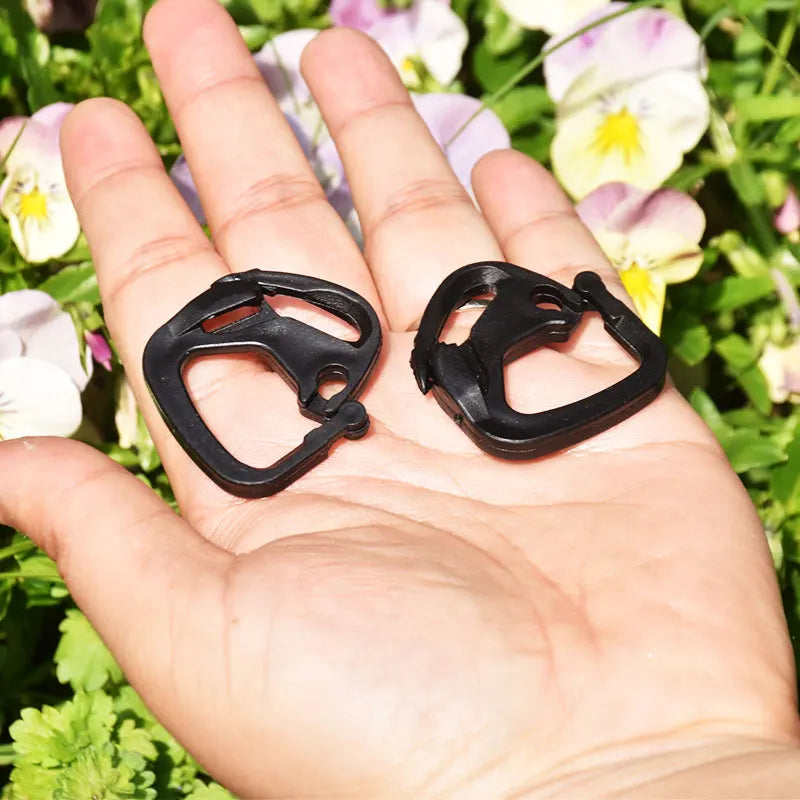 20/50/100 pièces Crochets noirs pour filet pare-soleil, Outil d'installation Agraffe pour filet pare-soleil de jardin, Support de suspension pour clôture de cour extérieure et de volière