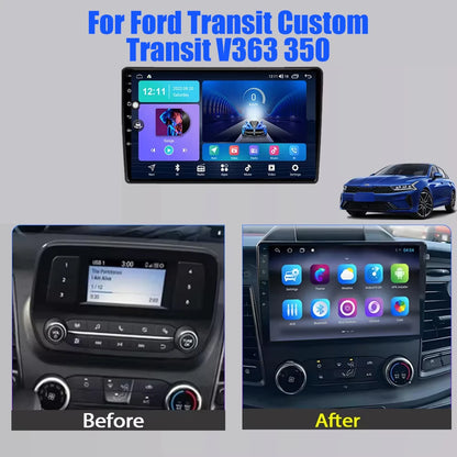 Autoradio Android 16 pour Ford Transit personnalisé Transit V363 350 lecteur multimédia Carplay Navigation GPS 4G Wifi vidéo stéréo 2din