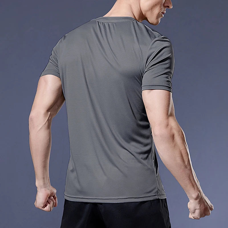 Chemises de course chemises de football maillot pour hommes vêtements de Sport hommes Jogging T-Shirts séchage rapide Compression Sport T-Shirt Fitness Gym