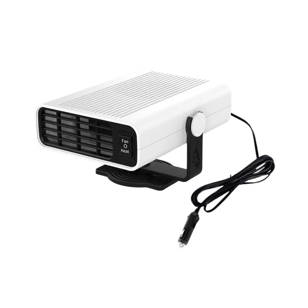 Chauffage de voiture, chauffage de voiture Portable 12V qui branchez-vous en allume-cigare chauffage de voiture électrique dégivreur chauffage rapide dégivrage désembueur