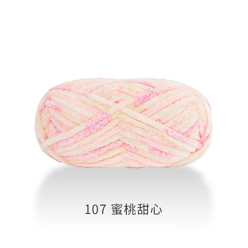 Fil à tricoter 100g, fil de glace douce, fil de coton tricoté à la main pour écharpe, Crochet de bricolage tricoté à la main
