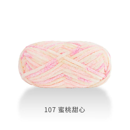 Fil à tricoter 100g, fil de glace douce, fil de coton tricoté à la main pour écharpe, Crochet de bricolage tricoté à la main