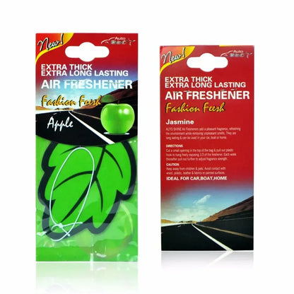 Désodorisant d'intérieur de voiture, papier à thé parfumé naturel, parfum de vanille automatique, forme de cuir chevelu, accessoires de voiture, 6 pièces, 3 pièces