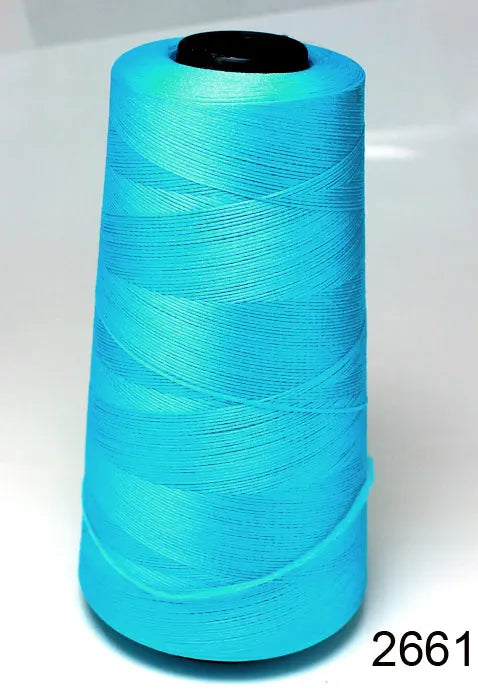 Fil de nylon à haute élasticité en polyester de 3000 mètres - Fil de surjet dense 200D pour rideaux, sous-vêtements et emballage décoratif
