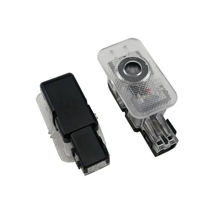 Lumière de bienvenue de porte de voiture à LED, budgétaire de courtoisie, lampe d'ombre fantôme, Volvo Ruco Logo XC40 XC90 XC60 S90 S60 S80 V40 V90 V60 D5