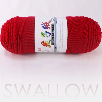 Fil de Laine Ogo Tissé à la Main pour Chandails, Écharpes, Crochet, Beurre, Lait, Fait à la Main, Grill, 200g par Pièce