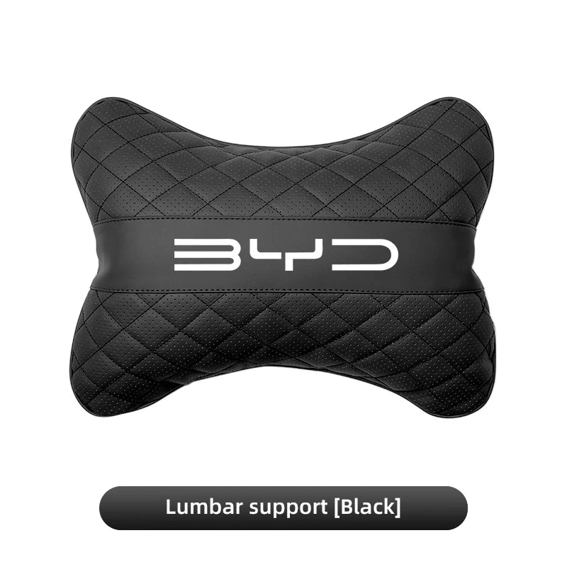 Oreiller de cou pour siège de voiture, appui-tête, coussin de soutien de la taille lombaire pour BYD Atto 3 Yuan Plus Han Tang EV F3 E6 Dmi Song F0 Qin Pro G3 Ea1