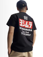 تي شيرت Yoshimura العادم 70th بتصميم جرافيك مطبوع ومعدّل للدراجات النارية بأكمام قصيرة للرجال والنساء ملابس رجالية بأسلوب الشارع