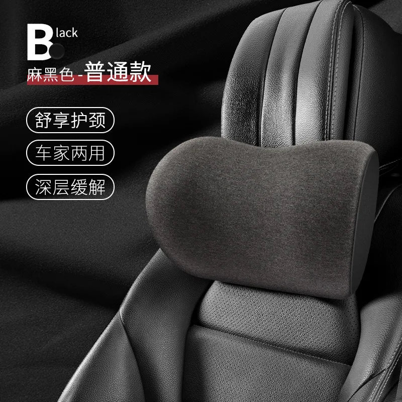 Appuie-tête de voiture, support lombaire, coussin de siège de voiture, coussin lombaire, oreiller chauffant électrique pour voiture, oreiller de protection du cou