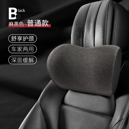 Appuie-tête de voiture, support lombaire, coussin de siège de voiture, coussin lombaire, oreiller chauffant électrique pour voiture, oreiller de protection du cou