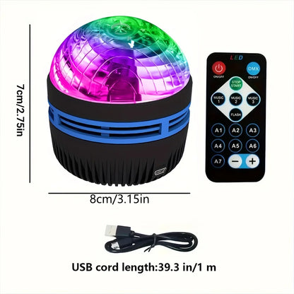 Projecteur LED Galaxie Étoilée Lumière RGB Télécommande Intelligente Lampe Aurore Étoile KTV USB pour Décoration Maison Chambre Camping Mariage