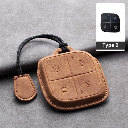 Convient pour LYNK & CO 08 2022 2023 2024 housse de clé télécommande intelligente de voiture en cuir coque de Protection de clé de voiture accessoires de décoration