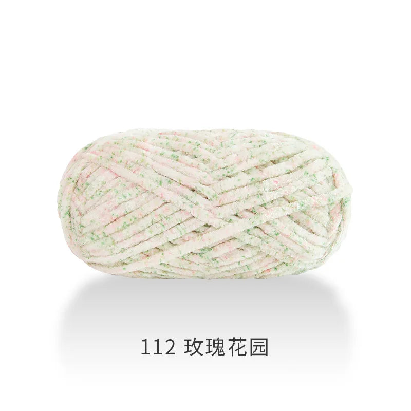 Fil à tricoter 100g, fil de glace douce, fil de coton tricoté à la main pour écharpe, Crochet de bricolage tricoté à la main