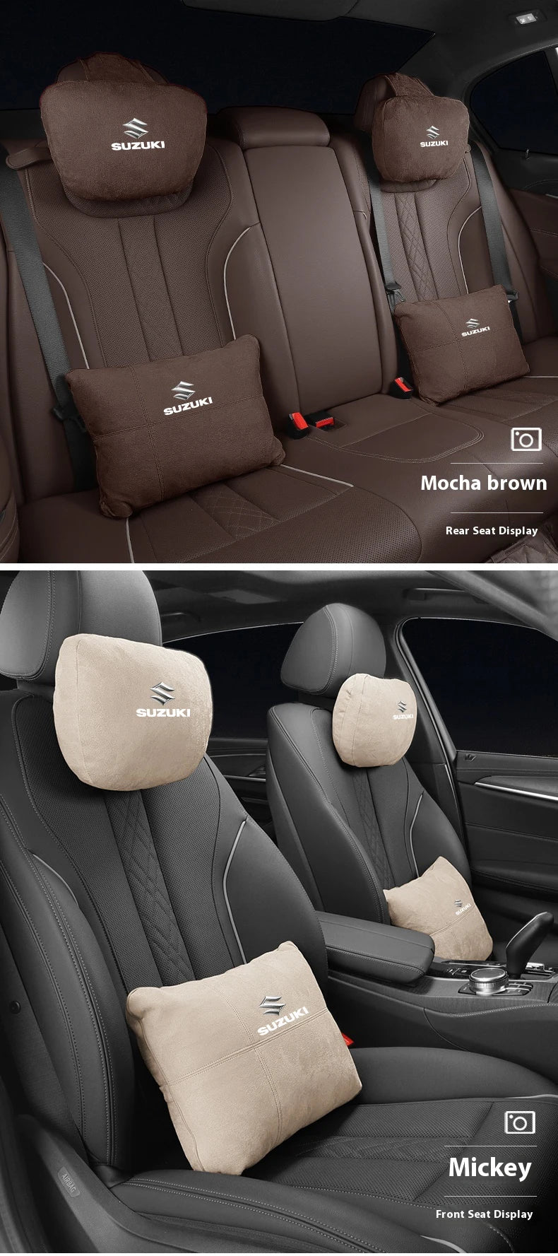 Coussin de Soutien Lombaire pour Voiture, pour Suzuki S-Cross Swift SX4 Vitara Jimny Grand-Vitara Alto Ciaz Lgnis