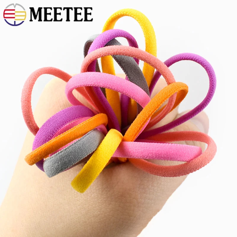 30/50M 3/5mm Nylon élastiques corde bandes de caoutchouc masque cordon huile noyau bande élastique vêtements décor bandes extensibles bricolage accessoires de couture