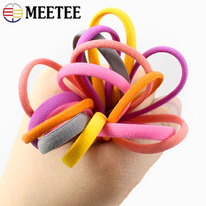 30/50M 3/5mm Nylon élastiques corde bandes de caoutchouc masque cordon huile noyau bande élastique vêtements décor bandes extensibles bricolage accessoires de couture