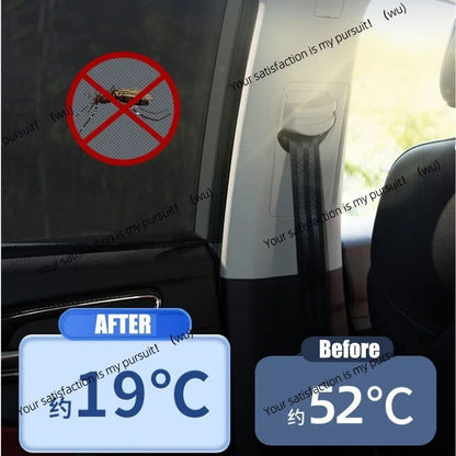 Pare-soleil universel pour voiture, Protection UV, Anti-moustique, rideau latéral occultant pour SUV, berline, Van, camion, accessoires