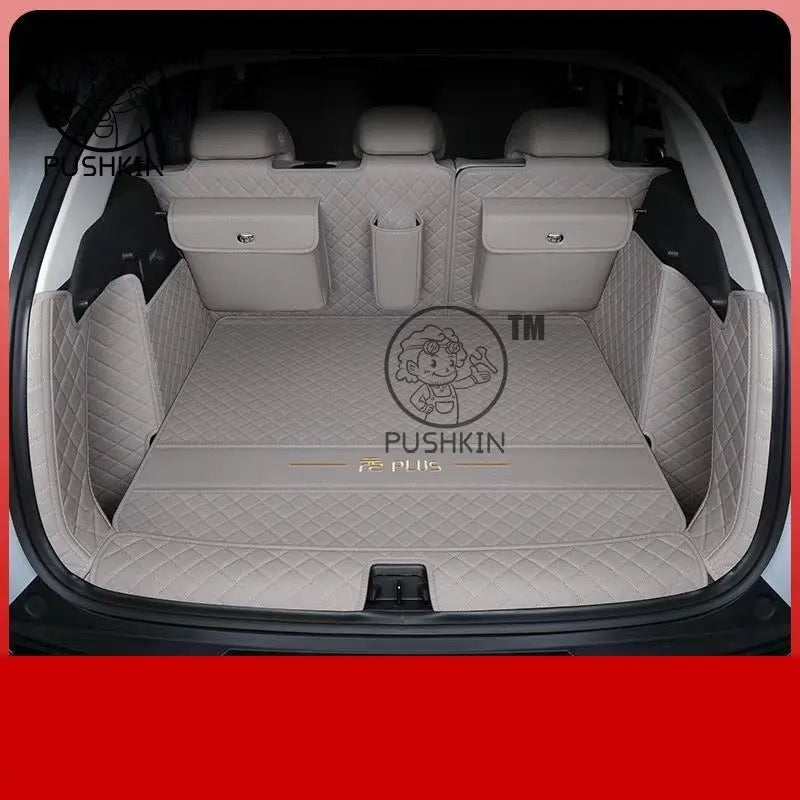 Tapis de coffre de voiture pour BYD Atto 3 Yuan Plus EV 2024 2025 2026, sacs de rangement de protection de coffre, doublure de chargement, accessoires d'intérieur de voiture