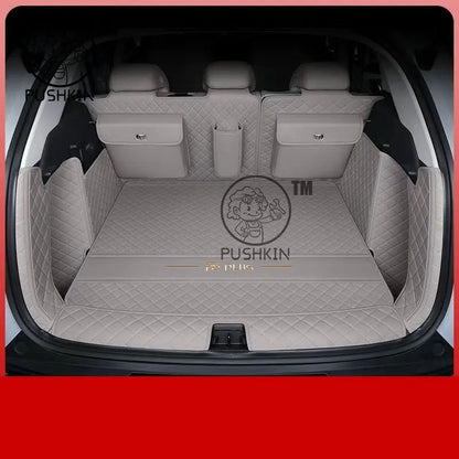 Tapis de coffre de voiture pour BYD Atto 3 Yuan Plus EV 2024 2025 2026, sacs de rangement de protection de coffre, doublure de chargement, accessoires d'intérieur de voiture