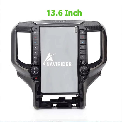 11.6/13.6 pouces écran Audio DSP stéréo pour Dodge Ram 1500 2500 3500 2019-2023 autoradio lecteur multimédia Android 1Din Bluetooth