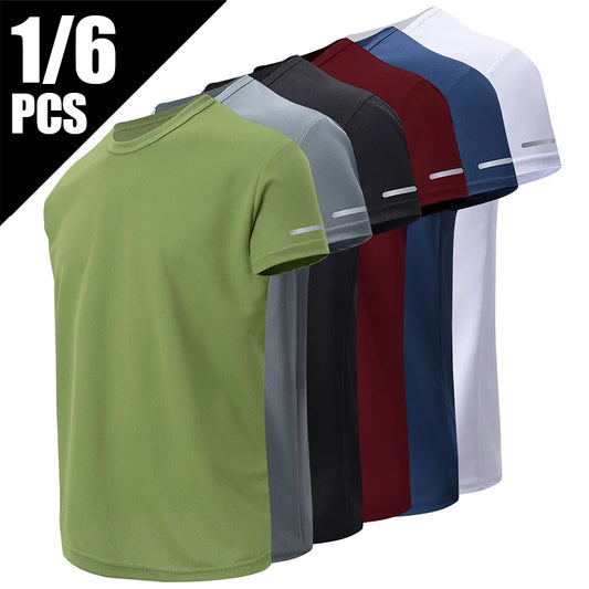 Prise de sport et de fitness multicolore pour hommes, séchage rapide, loisirs, confortable, grande taille, adolescents, 1 pièce, 2/4 pièces