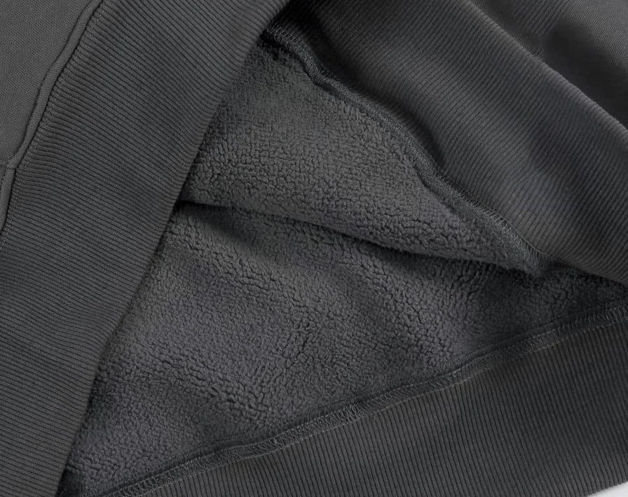 500GSM poids lourd mode hommes sweats à capuche nouveau automne hiver décontracté épais coton hommes haut couleur unie sweat à capuche mâle